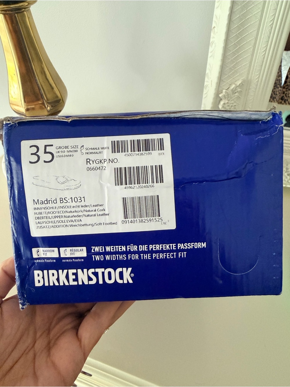Birkenstock women’s Black Madrid Single Strap Sandal - Picture 5 of 5